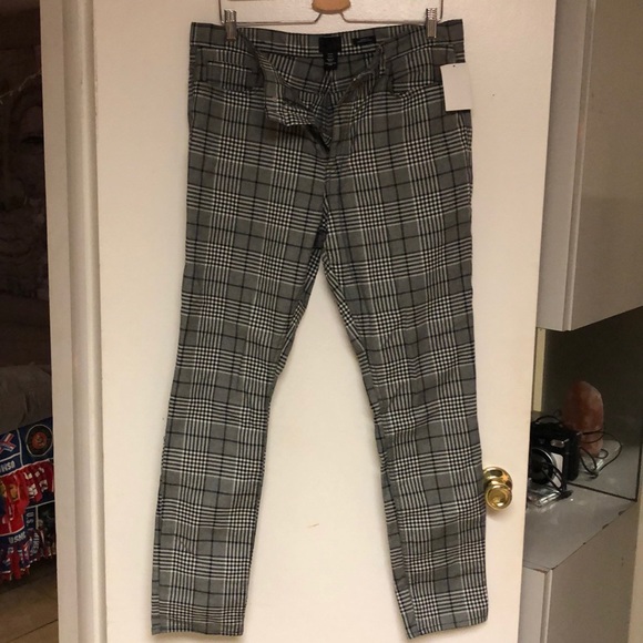 H&M Other - H&M Plaid Pants size 34 Skinny fit
